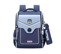 FANDARE Estilo británico Mochilas Infantiles con Estuche para lápices Escolar Juveniles niña niño Mochila Escolar Reflectantes Mochila de Colegio Adolescentes Primaria Instituto Backpack Azul Cielo