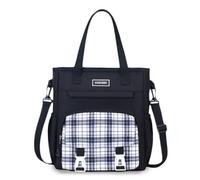 FANDARE Lindo Bolso Bandolera 2 en 1 Mochilas Infantiles Bolso de Mano Mochila Escolar Adolescentes Mochila Escolar Mochila Colegio Mochila Instituto para Niñas Mochila Casual Mujer Negro