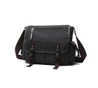 FANDARE Lona Bolsos de Hombro para Hombre Bolso Bandolera Bandoleras Bolsa de Honda Ajuste Tablet de 12,9 Pulgadas Maletines Bolsos para Estudiante Viaje Trabajo Universidad Business Bolsos Cruzados