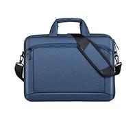 FANDARE Maletin Portatil 15.6 Pulgadas Bolsa de Hombro Bandolera para Ordenador Portátil Portadocumentos Maletines Bolsas para Hombres Mujeres Colegio Viajar Trabajo Negocio Messenger BagAzul