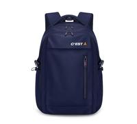 FANDARE Minimalista Mochilas Tipo Casual Estudiante Multi-Tamaño Mochila Escolar Mochilas de Marcha Mujeres Hombre Bolsas Escolares Bolsos de Trabajo Urbana versátil Viaje Casual School Bag Azul M