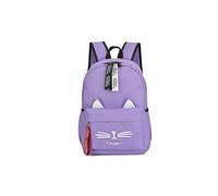 FANDARE Niña Mochila Adolescente Bolso Escolar Casual Mochila School Bag Chicas Duradero Paño Oxford Mochila para Escuela Colegio Viajes Cámping Púrpura