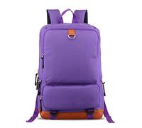 FANDARE Mochila Bolsas Escolares Ordenador Portatil 15.6 Pulgadas Casual Daypacks Bolso Mochilas para Hombres Mujeres Negocio Trabajo Outdoor Viaje Backpack Impermeable Poliéster Púrpura