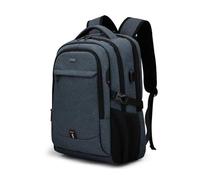 FANDARE Mochila Cabina Avion Mochila Portatil 15.6 Pulgadas Mochila Hombre Mujer Mochila con Puerto de Carga USB Bolsos Bandolera Backpack para Negocio Trabajo Diario Viaje Mochila Gris Oscuro