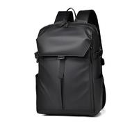 FANDARE Mochila de Baloncesto Mujer Hombre Mochilas Tipo Casual Mochila de Senderismo Baloncesto Bolsas para Material Mochila Laptop Mochilas de Ciclismo Daypack Cuero Impermeable PU Negro