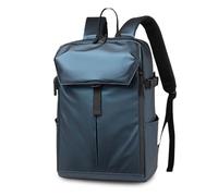 FANDARE Mochila de Baloncesto Mujer Hombre Mochilas Tipo Casual Mochila de Senderismo Baloncesto Bolsas para Material Mochila Laptop Mochilas de Ciclismo Daypack Cuero Impermeable PU Azul