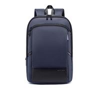 FANDARE Mochila de Negocios para Portátil 15,6 Pulgadas, Bolsa de Transporte Ligera de Tela Oxford, Resistente al Agua para Viaje Oficina Universidad, Mochila Casual Unisex Azul