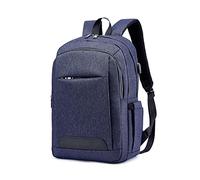 FANDARE Mochila de Viaje para Hombre y Mujer Mochila de Negocios Impermeable con Puerto de Carga USB Bolsa de Trabajo Grande y Ajustable para Portátil 15.6" Azul