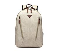 FANDARE Mochila de Viaje para Ordenador Portátil 12.9 Pulgadas 10L Mochila de Negocios con Puerto de Carga USB para Hombre y Mujer para Trabajo Deporte y Viaje Albaricoque