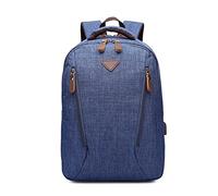 FANDARE Mochila de Viaje para Ordenador Portátil 12.9 Pulgadas 10L Mochila de Negocios con Puerto de Carga USB para Hombre y Mujer para Trabajo Deporte y Viaje Azul