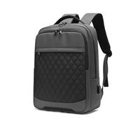 FANDARE Mochila Elegante Mujeres Hombre Mochila de Trabajo Mochila Urbana Mochila Casual Mochila versátil Bolsos Mochila Viaje Mochilas Tipo Casual Laptop con USB Bolsos para Negocio Trabajo Gris