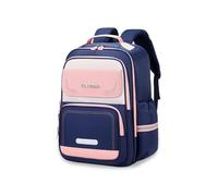 FANDARE Mochila Escolar Múltiples Compartimentos para Niños y Niñas Mochila Escolar Ergonómica Impermeable Gran Capacidad Ligera con Múltiples Compartimentos Rosa