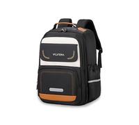 FANDARE Mochila Escolar Múltiples Compartimentos para Niños y Niñas Mochila Escolar Ergonómica Impermeable Gran Capacidad Ligera con Múltiples Compartimentos Negro