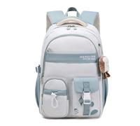 FANDARE Mochila Escolar para Adolescentes, Colegio, Instituto y Universidad - Casual para Hombre y Mujer - Mochila de Trabajo - Gris Azul