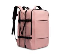 FANDARE Mochila Hombre Mochila Portatil 17 Pulgadas Mochila Impermeable Mochila de Senderismo Mochila con Puerto de Carga USB Bolsos Bandolera para Negocio Trabajo Viaje Escolares Mochila Rosa