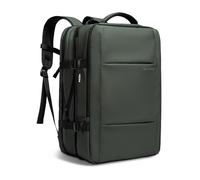 FANDARE Mochila Hombre Mochila Portatil 17 Pulgadas Mochila Impermeable Mochila de Senderismo Mochila con Puerto de Carga USB Bolsos Bandolera para Negocio Trabajo Viaje Escolares Mochila Verde