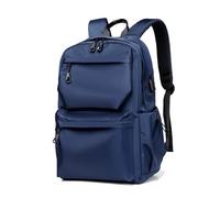 FANDARE Mochila Impermeable Escolar Ligera Hombre Mochilas Tipo Casual Mochila Instituto Chica Mochila Universitaria Mochila de Senderismo con USB Mochila Laptop Mochilas Viaje Daypack Azul