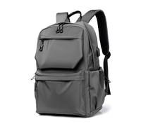 FANDARE Mochila Impermeable Escolar Ligera Hombre Mochilas Tipo Casual Mochila Instituto Chica Mochila Universitaria Mochila de Senderismo con USB Mochila Laptop Mochilas Viaje Daypack Gris