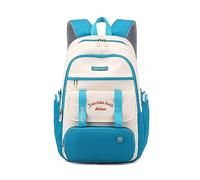 FANDARE Mochila Instituto Mochila Escolar Adolescente Mochilas Escolares Mochilas Infantil Mochilas Tipo Casual Niñas Mochilas Escolares para Estudiante Viaje Mochila Escolar Lago Azul