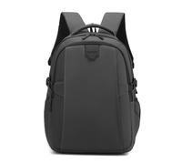 FANDARE Mochila Laptop Bolso de Mano Mochila Mochila de Viaje Multiusos Mochila con Estructura Bolso de Hombro Hombre Impermeable PU Film Mochila Bolsos para Negocio Trabajo Viaje Mochila Gris