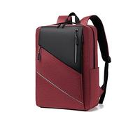 FANDARE Mochila Laptop Mochila Negocio Hombre Mujer Multiusos Mochilas Universidad con Puerto USB Mochila Portatil Empalme Multicolor Bolsas Escolares Mochila Trabajo Diario Viaje Púrpura Rojo