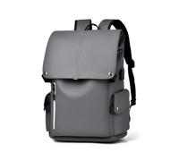 FANDARE Mochila Ligera para Hombre y Mujer Gris B | 15.6 pulgadas usb mochila de viaje impermeable, múltiples bolsillos con tira para equipaje tejido de oxford resistente