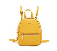 FANDARE Mochila Mujer Bolso Bandolera Mochila Casual Bolsas Escolares Niña Bolsa para Escuela Bolsa de Viaje Adolescente Casual Daypacks Amarillo