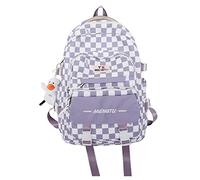FANDARE Mochila Mujer Elegante y Moderna Mochila de Viaje y Mochila para Portátil de 15.6 Pulgadas Estilo Minimalista con Compartimentos Organizados Morado