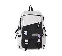 FANDARE Mochila Mujer Impermeable Bolsillo para Ordenador 15.6 Pulgadas Mochila de Viaje Moda Minimalista para Trabajo Diario Ocio Negro