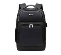 FANDARE Mochila Ordenador Ampliable Mochila Hombre Mochila Universitaria Mochila Portatil 32 Litro Mochila con Puerto de Carga USB Bolsos Bandolera para Negocio Trabajo Diario Viaje Escolares Negro