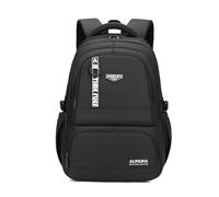 FANDARE Mochila para Chicos Bolsas Escolares Ligeras para Adolescentes Diurna Resistente al Agua para portátil con Correas Ajustables y asa Acolchada para Estudiantes Mochilas Tipo Casual Negro