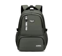 FANDARE Mochila para Chicos Bolsas Escolares Ligeras para Adolescentes Diurna Resistente al Agua para portátil con Correas Ajustables y asa Acolchada para Estudiantes Mochilas Tipo Casual Verde