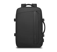 FANDARE Mochila para Hombre de Viaje y Trabajo Mochila Grande Impermeable con Puerto USB Compatible con Ordenador 15.6" Correa para Maleta Negro