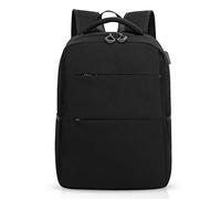 FANDARE Mochila para Ordenador portátil de 15,6 Pulgadas, Bolsa para Ordenador portátil, Hombres/Mujeres, Puerto USB, Impermeable, Mochila para Ordenador portátil, para Ocio, Negocios, Escolar,