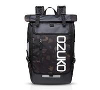 FANDARE Mochila para Ordenador portátil de 15,6 Pulgadas, Mochila de montañismo Daypack Mochila para Hombre Mujer poliéster, Camo, Large, Mochila de Ocio
