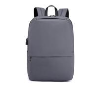 FANDARE Mochila para portátil Mochila Elegante Mujeres Hombre Mochila de Trabajo Mochila Urbana Mochila versátil Bolsos Mochila Viaje Mochilas Tipo Casual Laptop con USB para Negocio Trabajo Gris