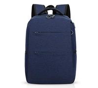 FANDARE Mochila para portátiles, 15.6 Pulgadas Mochila USB Mochila de Portátil Bolso, Impermeable Bolsa Viajes para Colegio Viaje Negocios, Hombre/Mujer, Impermeable Poliéster Azul