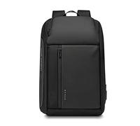 FANDARE Mochila Portátil Hombre Impermeable USB para 15.6" Mochila de Viaje y Trabajo Grande y Resistente para Ordenador Negro
