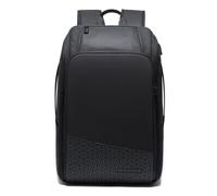 FANDARE Mochila Portatil Mochila Hombre Impermeable Negro Mochila Ordenador Portatil 17 Pulgadas Ampliable Mochila Portatil con Puerto USB Mochila Cabina Avion 45L Mochila Negocios Bolso de Escuela