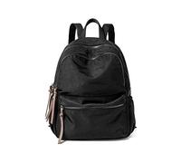 FANDARE Mochila Portátil Mujer, Ligera e Impermeable para Portátiles de 14 Pulgadas, Gran Capacidad, Mochila de Viaje Minimalista para Trabajo, Universidad Negro S