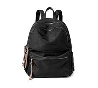FANDARE Mochila Portátil Mujer, Ligera e Impermeable para Portátiles de 14 Pulgadas, Gran Capacidad, Mochila de Viaje Minimalista para Trabajo, Universidad Negro L