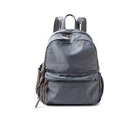 FANDARE Mochila Portátil Mujer, Ligera e Impermeable para Portátiles de 14 Pulgadas, Gran Capacidad, Mochila de Viaje Minimalista para Trabajo, Universidad Gris S