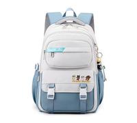 FANDARE Mochilas Escolares Adolescentes Mochila Universidad Mochila Instituto Mochila Trabajo Mochilas Tipo Casual Mochila Viaje Bolsa de Viaje Mochila Mujer Hombre Bandolera Daypack Azul