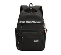 FANDARE Mochilas Escolares Infantiles Mochilas Juveniles Tipo Casual para Estudiantes Adolescentes Niños Universitarias Viaje Daypacks Impermeable Nailon Negro