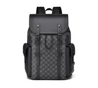 FANDARE Mochilas Escolares PVC Mochila Universidad Mochila Portatil Mochila Hombre Casual Mochila Hombre Trabajo Mochilas Instituto Bolsas Impermeable Backpack Negro