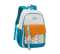 FANDARE Mochilas Infantiles Adolescentes Mochila Ultraligero Mochilas Escolares Mochilas Infantil Mochilas Tipo Casual Niñas Mochilas Escolares para Estudiante Viaje Mochila Escolar Lago Azul Blanco