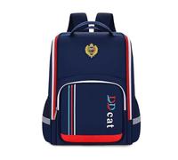 FANDARE Mochilas Infantiles Color-Blocking Mochila Mochila Escolar Adolescentes British Style Mochila Colegio Mochila Instituto para Niñas Mochila Casual Mujer Casual Mochilas Instituto Rojo