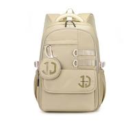 FANDARE Mochilas Infantiles con Monedero Mochila Escolar para Niños y Niñas de 8 a 17 Años Tipo Casual 40L Bolsas Escolares Estudiante Universitario Adolescentes Marcha Bolsos Mochila Caqui