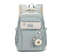 FANDARE Mochilas Infantiles Mochila Escolar para Niños y Niñas Mochilas Tipo Casual Bolsas Escolares con Monedero Estudiante Universitario Adolescentes Marcha Mujeres Hombre Bolsos Mochila Azul