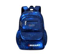 FANDARE Mochilas Infantiles Mochila Ultraligero Mochilas Escolares Mochilas Infantil Mochilas Tipo Casual Niñas para Estudiante Viaje Mochila Escolar con Bolsillo Frontal para refrigerador Azul A